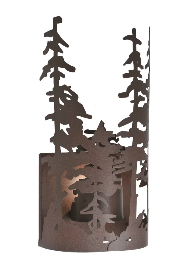 Meyda Tiffany 107625 11x22W Tall Pines Wall Sconce