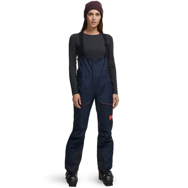 Helly Hansen Kvitegga Bib Shell Pant - Women's Navy - M