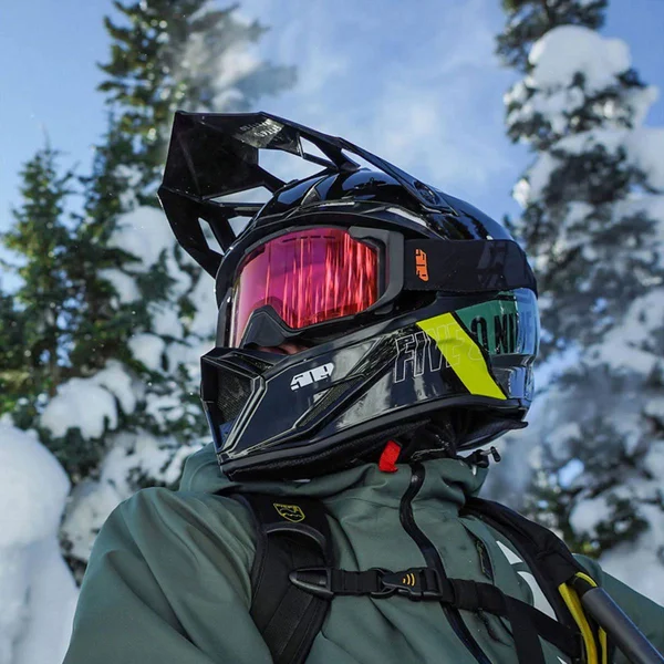 509 F01009400-160-110 Altitude 2.0 Cold Wheather 2X-Large Maroon/Teal Off-Road Helmet