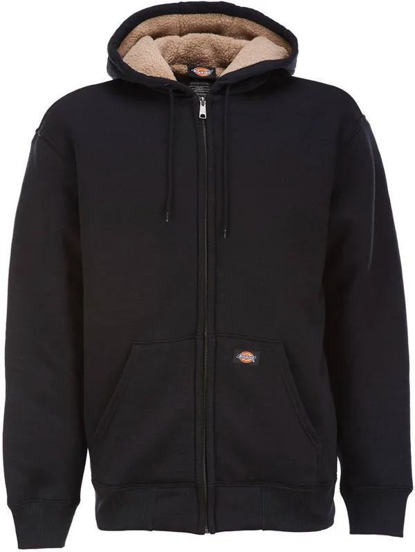 Dickies Men's Black Sherpa Lined Fleece