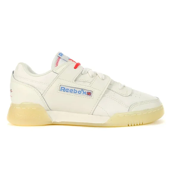 Reebok Wmns Workout Lo Plus &It&s a Man&s World& Womens Sneakers - Size 9.0