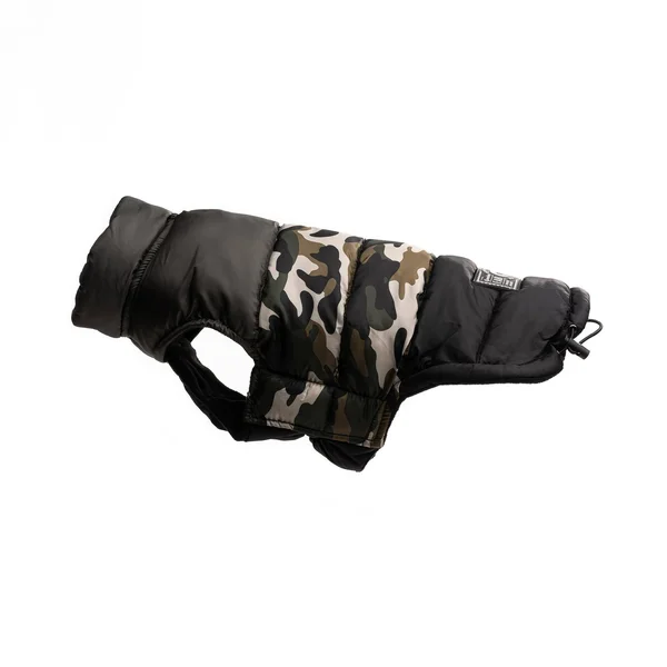 Fab Dog Camo Color Block Puffer