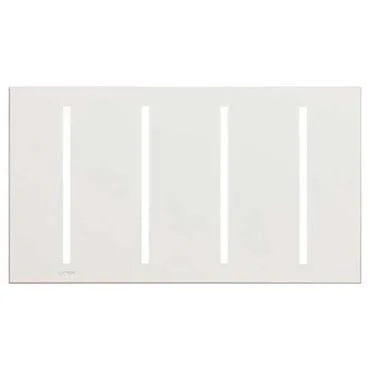 Lutron LWT-GGGG-ST Grafik T - 4 Gang Wallplate, Stone