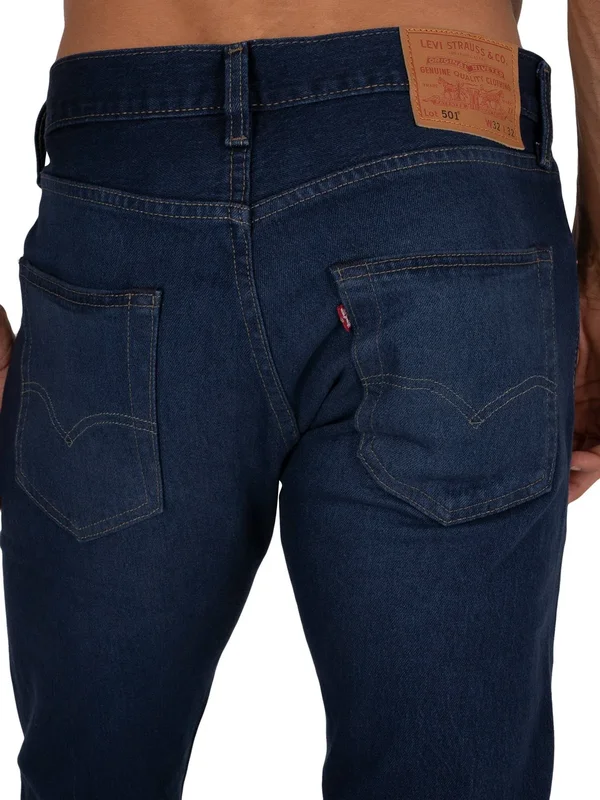 Levi&s 501 Jeans - Blue - Straight Jeans