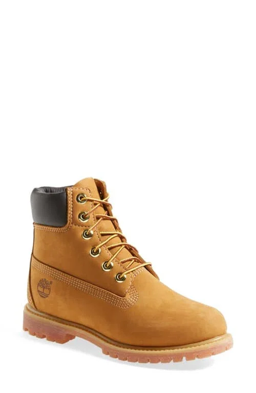Women's Timberland 6-Inch Premium Waterproof Boot - Size 8.5 M - Brown