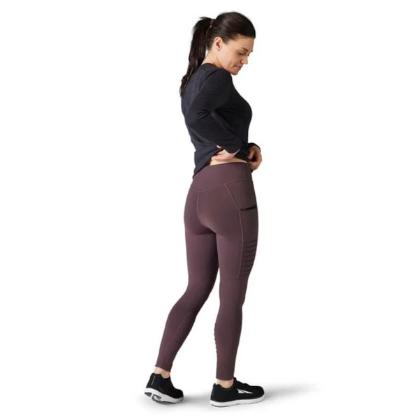 Smartwool Merino Sport Moto Tight - Women's Black - L