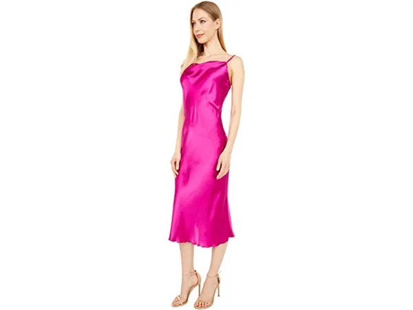 Bebe Satin Slip Dress