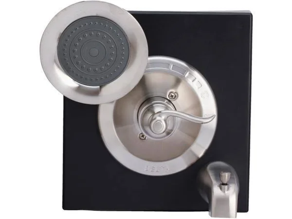 Tub and Shower Faucet Delta Faucet 144996-BN Brushed Nickel
