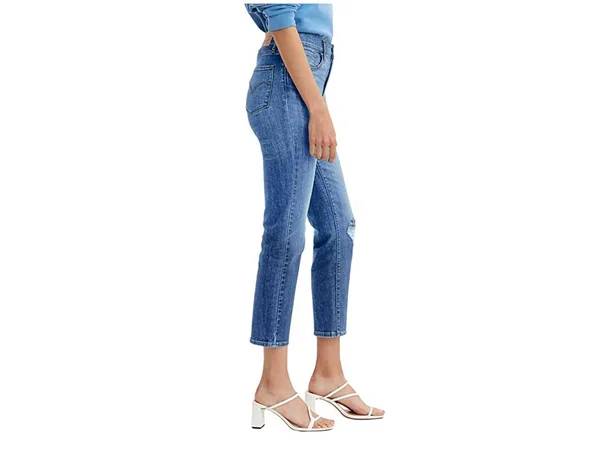 Levi&s 724 High Rise Straight Crop Women's Jeans - Lapis Sun 25