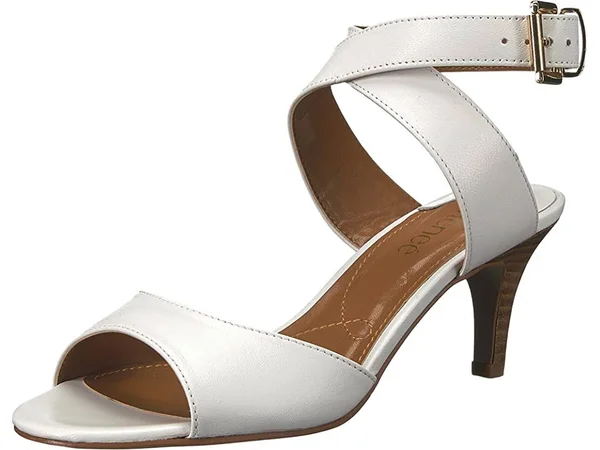 J. Renee Women's Soncino Ankle Strap Sandal - Size: 9, White