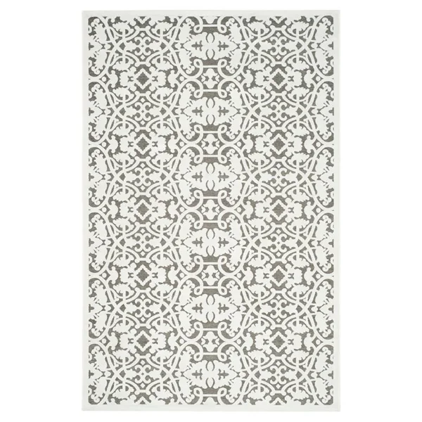 Safavieh Paradise Rug PAR636 Ivory, Dark Grey, 4& x 6&