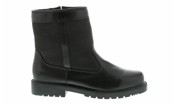 Totes Men's Stadium Nylon Winter Boot - Black, 12
