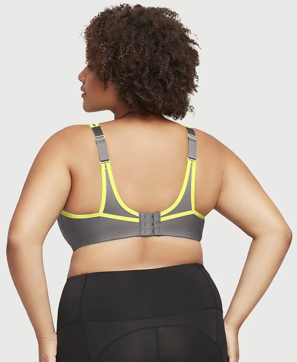 Glamorise Grey No Bounce Cami Sports Bra
