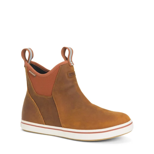 Xtratuf Men's Leather Deck Boot - Burnt Orange - 12