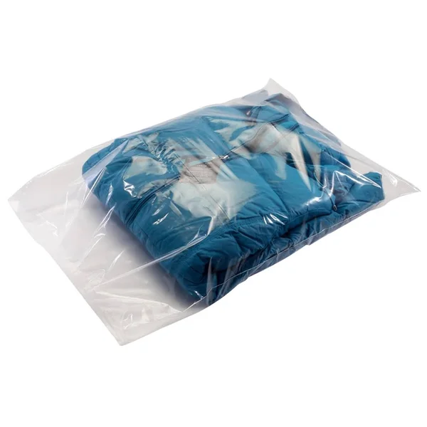 Clear Flat Poly Bags - 12W x 18H - 1.5 Mil - Case of 1000