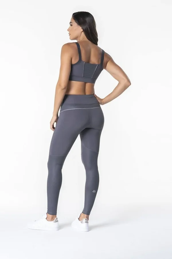 Reflective Leggings - Alpha Prime Apparel Black, L