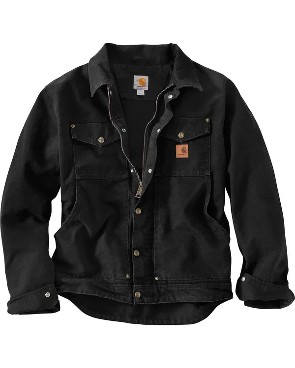 Carhartt Men's Berwick Jacket, Black, XXL