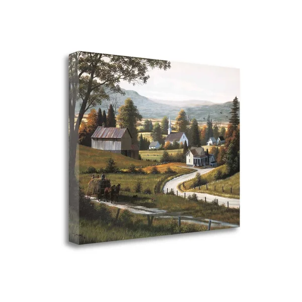 Tangletown Fine Art Childhood Memories by Bill Saunders - Giclee Print on Wrap Canvas, 47x22x35x22