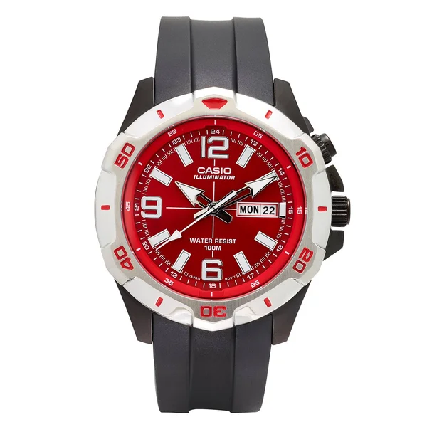Casio Men's Super Illuminator Analog Black Resin Watch