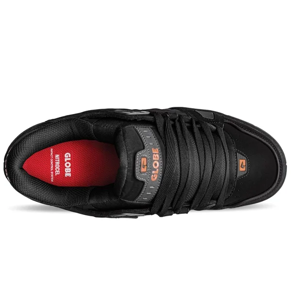 Globe Sabre Skate Shoes Mens - 11.5 Black/Charcoal/Red
