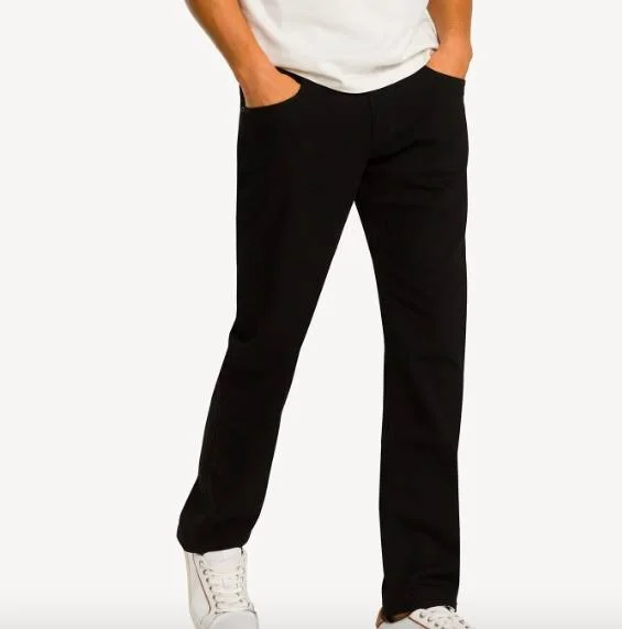 Tommy Hilfiger Stretch Straight Fit Jeans, Black