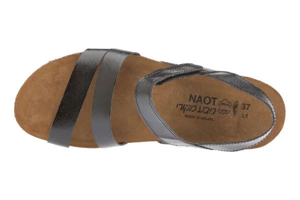 Naot Kayla - Women's Sandal - Black Luster Leather 43