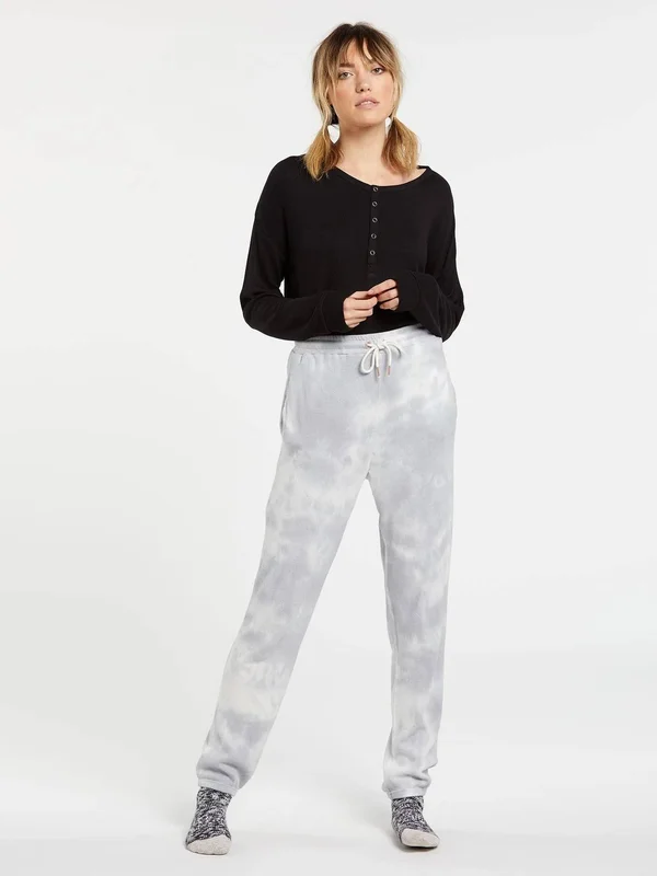 Volcom Lil Fleece Pant - L, Multi
