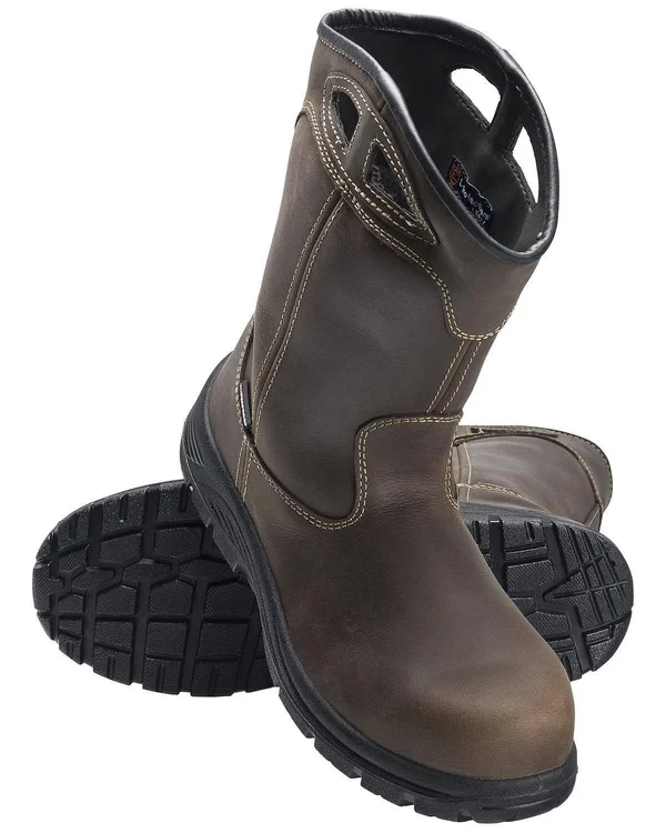 Men's Avenger A7856 Framer Wellington Composite Toe WP Work Boot, Size: 11.5, Brown