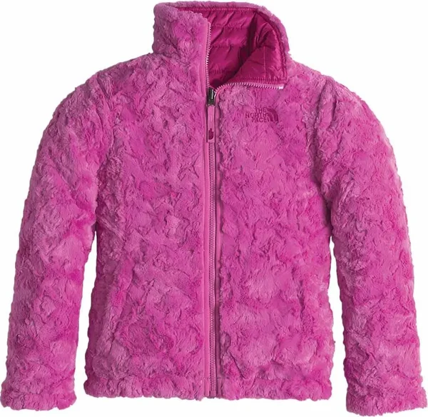The North Face Reversible Mossbud Swirl Jacket Girls - Roxbury Pink