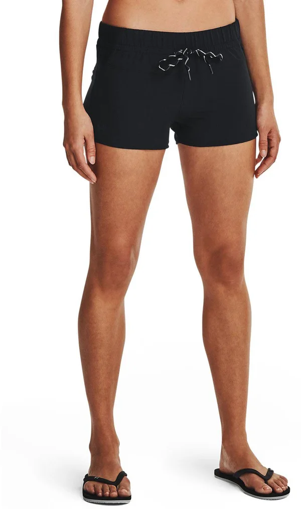 Under Armour Women's Fusion Printed Shorts - Black - XL