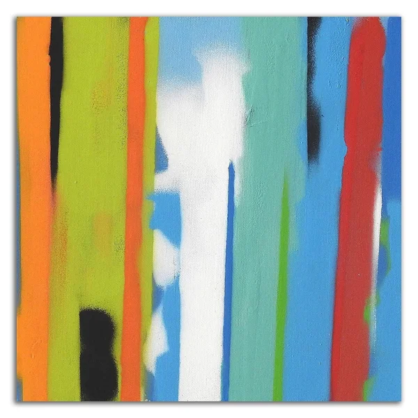 Tangletown Fine Art 30x22 x 30x22 Urban Summer 23 by Gill Miller Print on Canvas