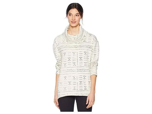 Burton Women's Ellmore Pullover - Vanilla Bogolanfini, S