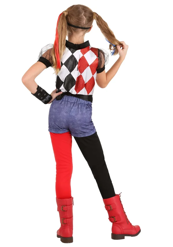 DC Superhero Girls Deluxe Harley Quinn Costume X-Large