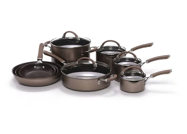 Circulon Premier Professional 13-Piece Hard-Anodized Cookware Set Stainless