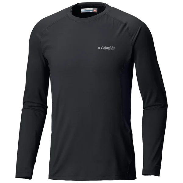Columbia Men's Omni-Heat 3D Knit Crew Top - XL - Black
