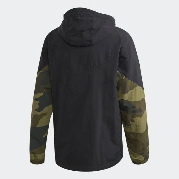 Adidas Men's Originals Camo Windbreaker - Black