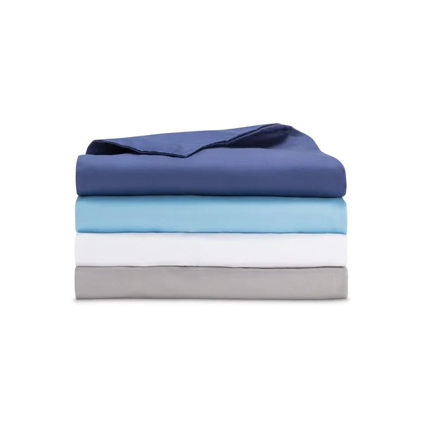 Weighted Blanket & Cover Bundle Sets Light Grey, Full, 12 lbs-Luna