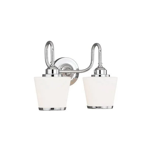 Vaxcel - W0204 - Two Light Vanity - Kelsy - Chrome