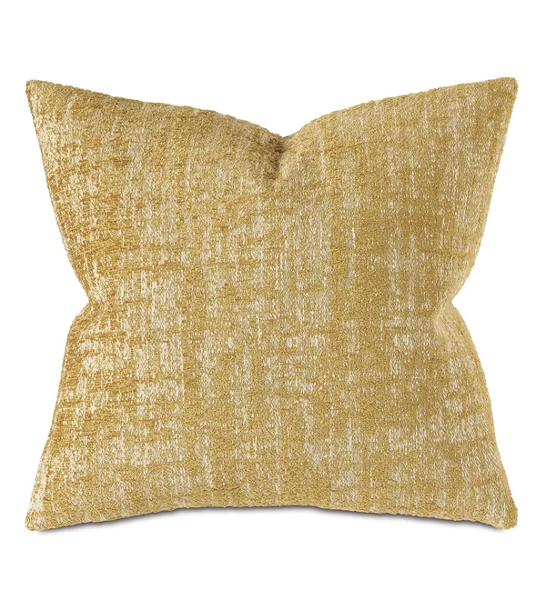 Briget Square Pillow Cover & Insert Eastern Accents Color: Yellow
