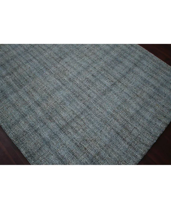 Amer Rugs Laurel Blue Hand-Tufted Area Rug 7&6x22x9&6x22