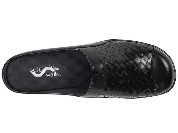 Softwalk Women's San Marcos Woven - Size: 12 Medium, Black
