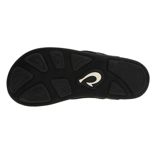Olukai Mea Ola Sandals - Men's Black, 11