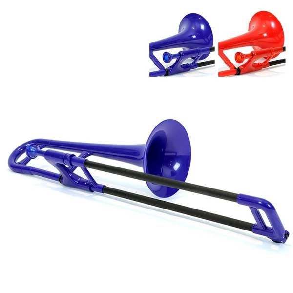 Jiggs Mini pBone Plastic Trombone - Blue