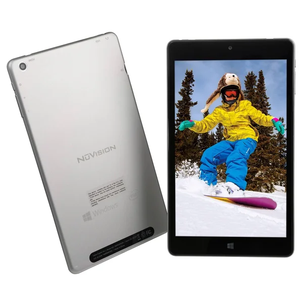 NuVision 8-Inch Full HD (1920 x 1200) IPS Touchscreen Tablet PC Intel Atom Z3735f Quad-core Processor 2GB Ram 32GB SSD eMMC - 8.80 x 4.90 x 0.40 in