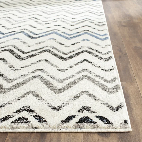 Safavieh Evoke 498 Cream, Blue 5&-1x22 x 7&-6x22 Rug