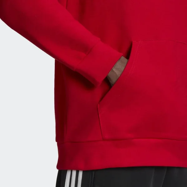 Adidas Men's Originals Trefoil Hoodie GD9924 - Medium - Red