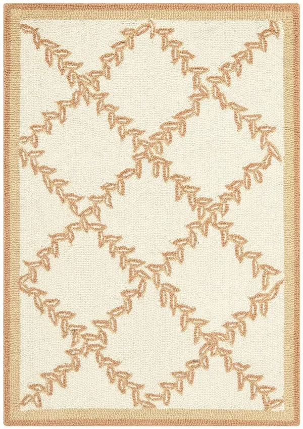 Safavieh Chelsea HK230C Ivory - Camel Rug 2&6x22 x 8& Runner