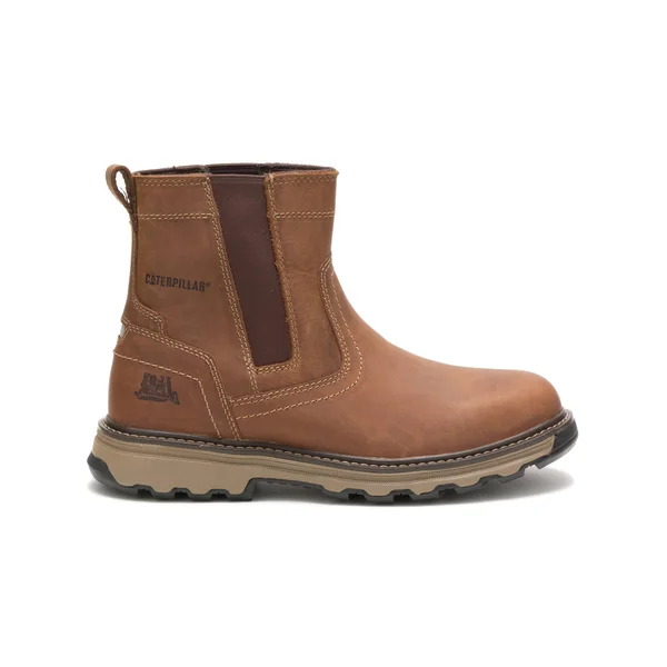 Caterpillar Men's Pelton Work Boots - Dark Beige