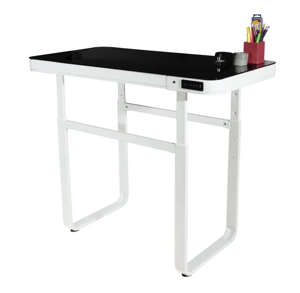 Powell Lynk Desk with Adjustable Height - White