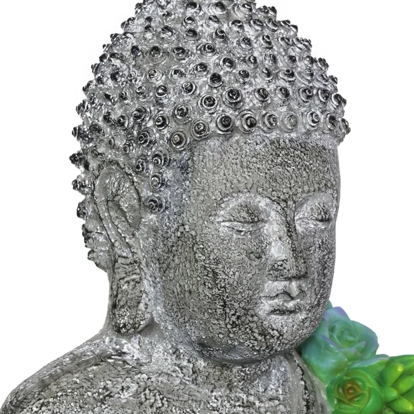 Exhart Solar Succulent Buddha Statue
